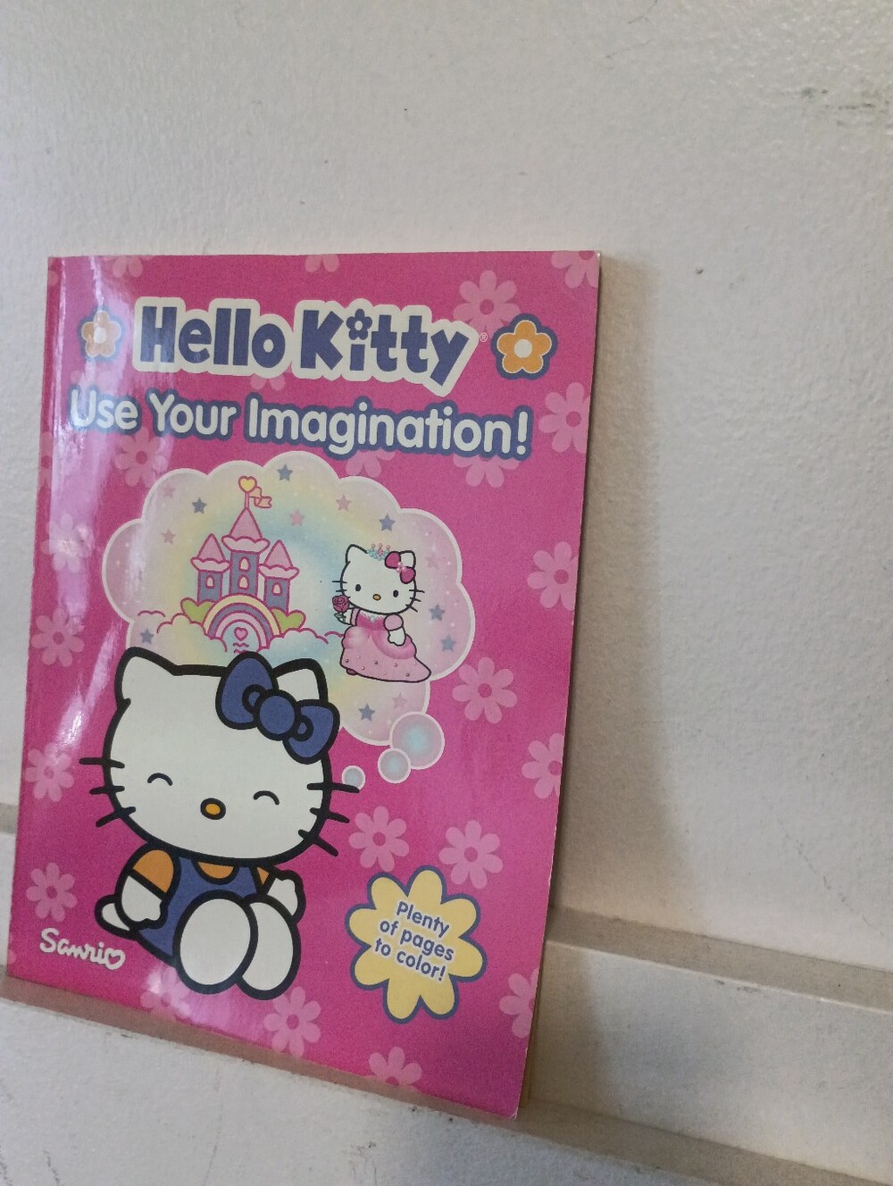 Sanrio Hello Kitty Pink Coloring Book